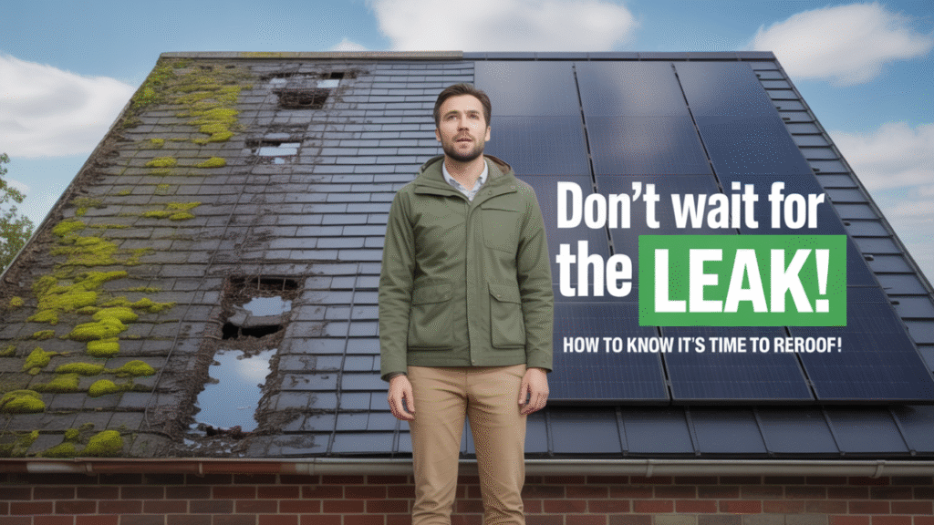 Don’t Wait for the Leak, How to Know It’s Time to Reroof